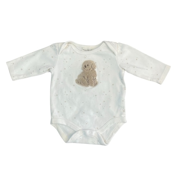 Rabbit & Bear 0-3M Baby Outfit - Long Sleeve Top and Footed Pants - Picture 2 of 9